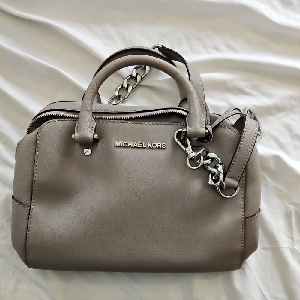 Michael Kors Gray Handbag